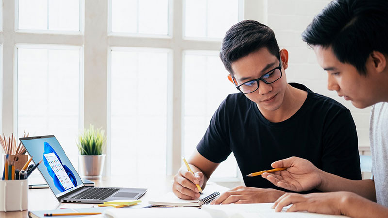 students-studying